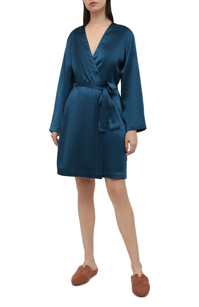 Шелковый халат LUNA DI SETA, арт. VLST08009, фото 2