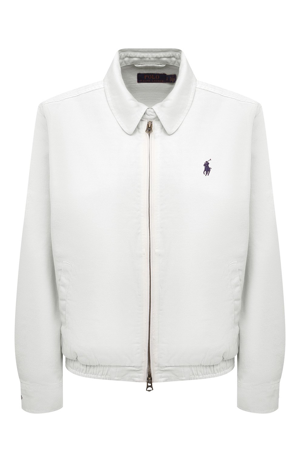 Джинсовая куртка POLO RALPH LAUREN белого цвета по цене 29950 руб., арт. 211797215, фото 1 Джинсовая куртка POLO RALPH LAUREN, арт. 211797215, фото 1
