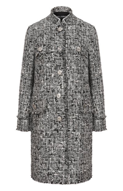Женское твидовое пальто DOLCE & GABBANA, арт. F0W2PT/FMMH7