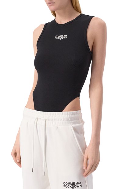 Хлопковое боди COMME DES FUCKDOWN, арт. CFABW01244, фото 3