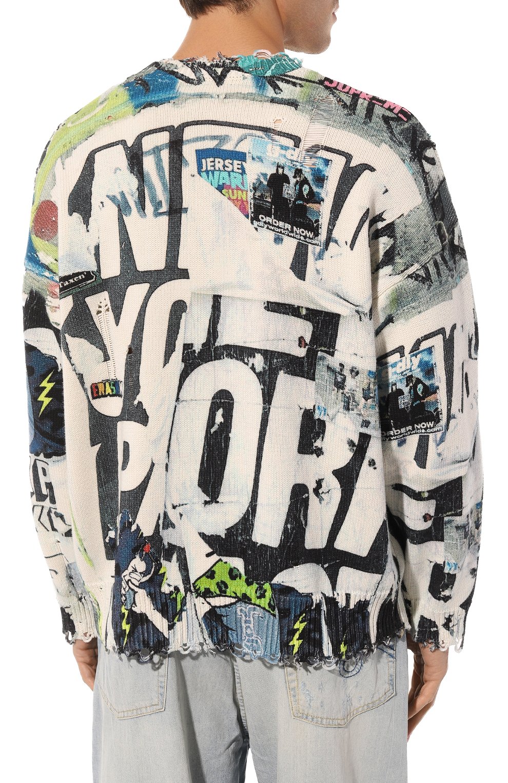 Хлопковый свитер R13, арт. R13WY009-Y080B, фото 4