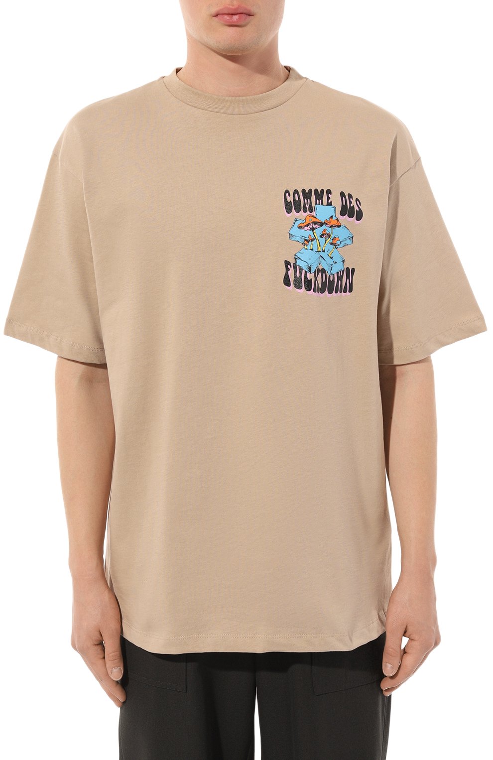 Хлопковая футболка COMME DES FUCKDOWN, арт. CDFU2655, фото 3