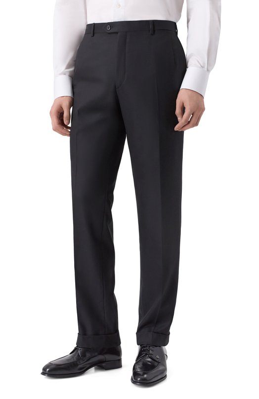 Шерстяной костюм Brioni RA000M/P5ANA Чёрный  RA000M/P5ANA Фото 4