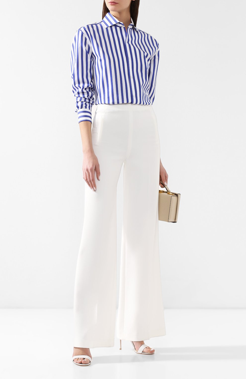 Хлопковая рубашка RALPH LAUREN, арт. 290649380, фото 2