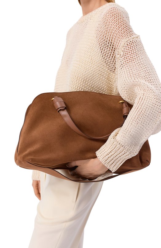 Сумка Aries Neous 00058/SUEDE/LEATHER_001 Бежевый  00058/SUEDE/LEATHER_001 Фото 2