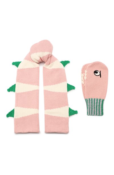 Комплект из шарфа и варежек STELLA MCCARTNEY, арт. 566337/SNM18, фото 1