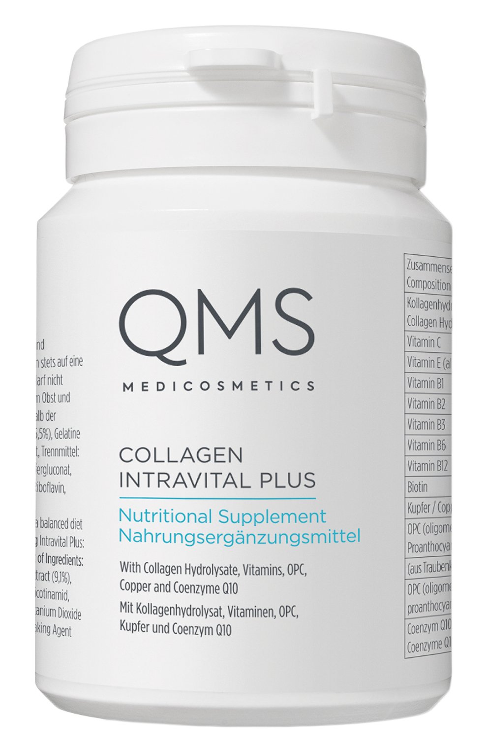 Биологически активная добавка к пище collagen intravital plus (60шт) QMS MEDICOSMETICS бесцветного цвета по цене 17500 руб., арт. 1035100, фото 1 Биологически активная добавка к пище collagen intravital plus (60шт) QMS MEDICOSMETICS, арт. 1035100, фото 1