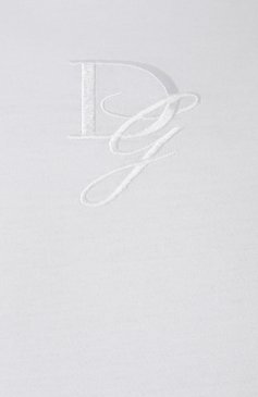 Мужская хлопковая футболка DOLCE & GABBANA белого цвета, �арт. G8PN9Z/G704E | Фото 6 (Длина (для топов): Стандартные; Материал сплава: Проставлено; Драгоценные камни: Проставлено; Рукава: Короткие; Стили: Кэжуэл; Принт: Без принта; Материал внешний: Хлопок; Мужское Кросс-КТ: Футболка-одежда; Кросс-КТ: Джерси)