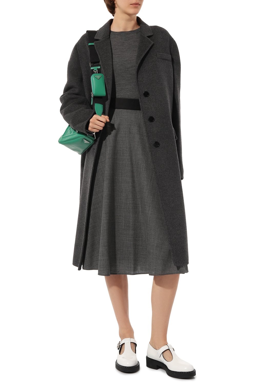 Шерстяной пуловер PRADA, арт. P24L48-J2N-F0480-132, фото 2