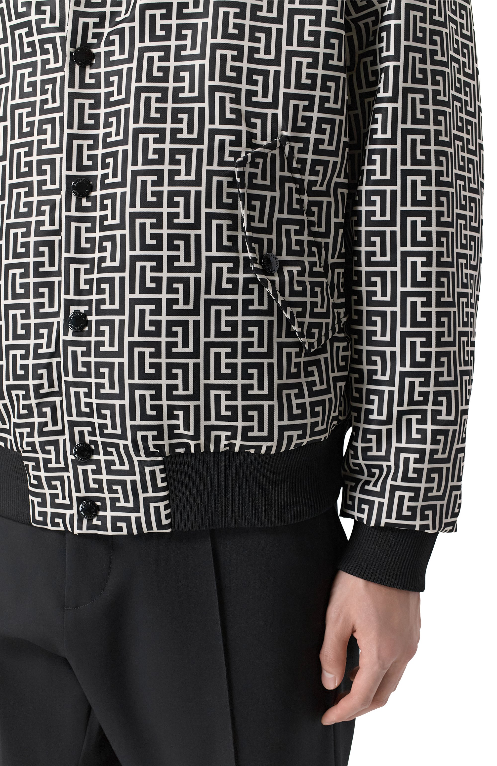 Двусторонний бомбер BALMAIN, арт. GH1TFA27/XL26, фото 5