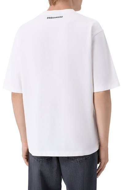 Хлопковая футболка DSQUARED2, арт. S74GD1557/D20106, фото 4