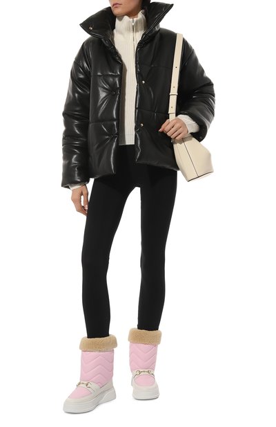 Текстильные сапоги snow chunky GUCCI, арт. 673559 UFR20, фото 2