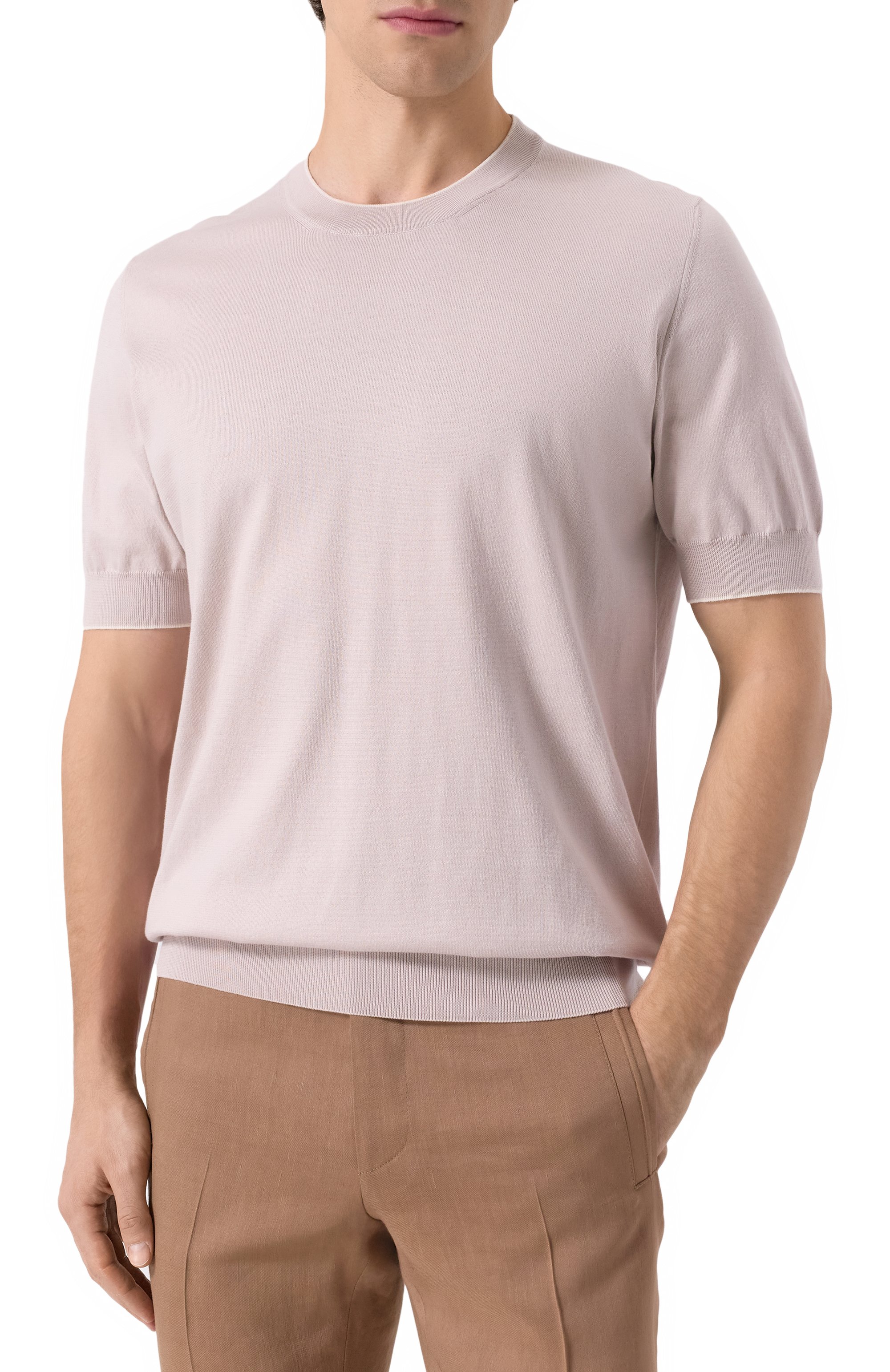 Хлопковый джемпер BRUNELLO CUCINELLI, арт. M29805200, фото 3