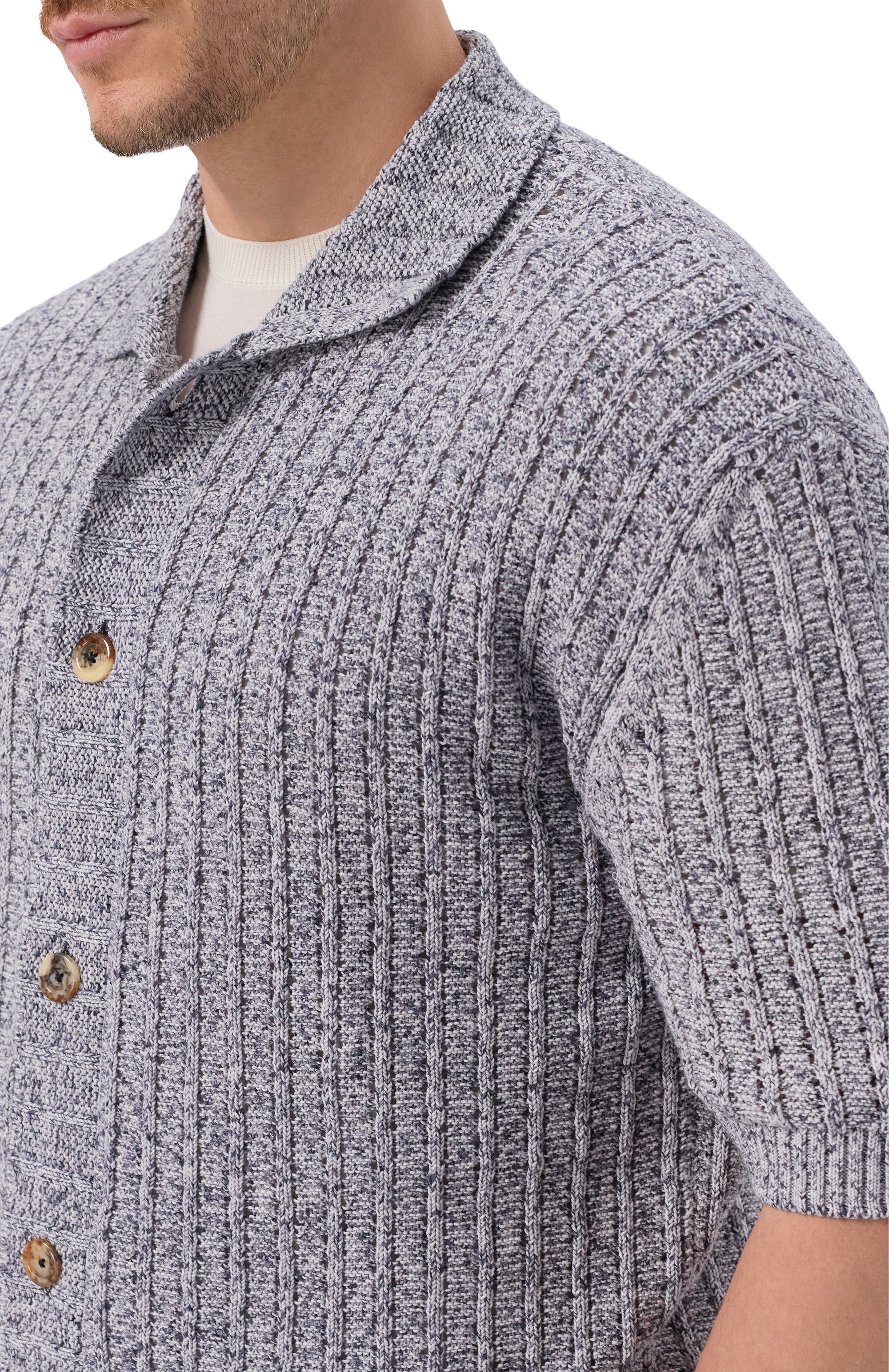 Хлопковая рубашка ANDREA CAMPAGNA, арт. M5426-9101, фото 5