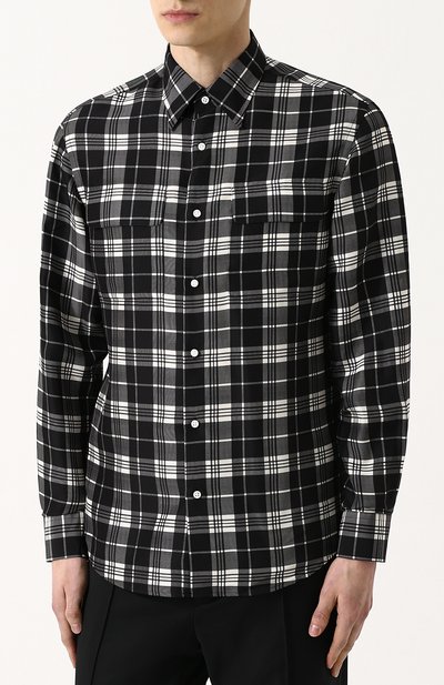 Шелковая рубашка в клетку RALPH LAUREN, арт. 791695307, фото 3