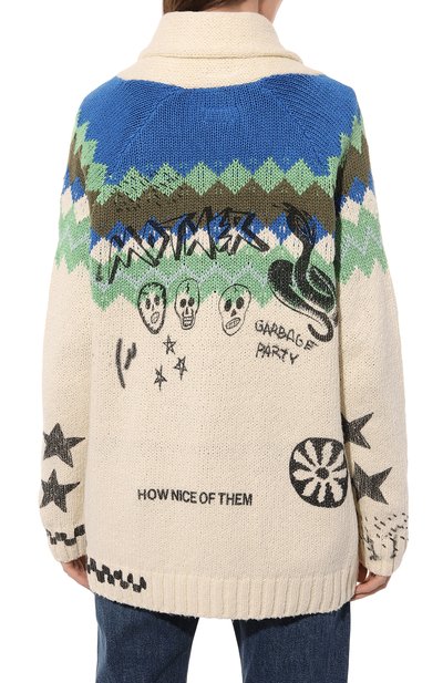 Кардиган из хлопка и вискозы MOTHER, арт. 81086-1332, фото 4