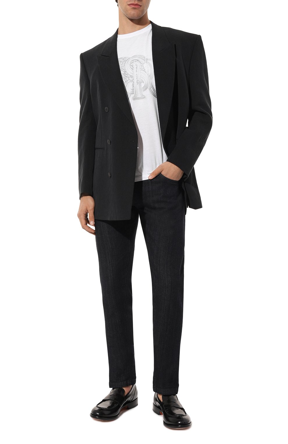 Хлопковая футболка STEFANO RICCI, арт. MNH3302610/803, фото 2