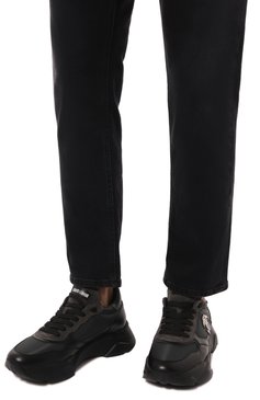 Комбинированные кроссовки ROBERTO CAVALLI, а�рт. 25759 A, фото 3