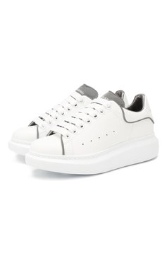 Кожаные кеды ALEXANDER MCQUEEN, арт. 559688/WHTQK, фото 1