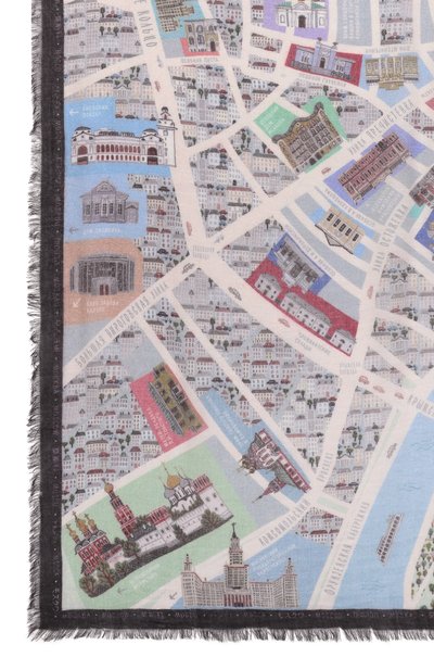 Шаль москва GOURJI, арт. 91143122/44117, фото 4