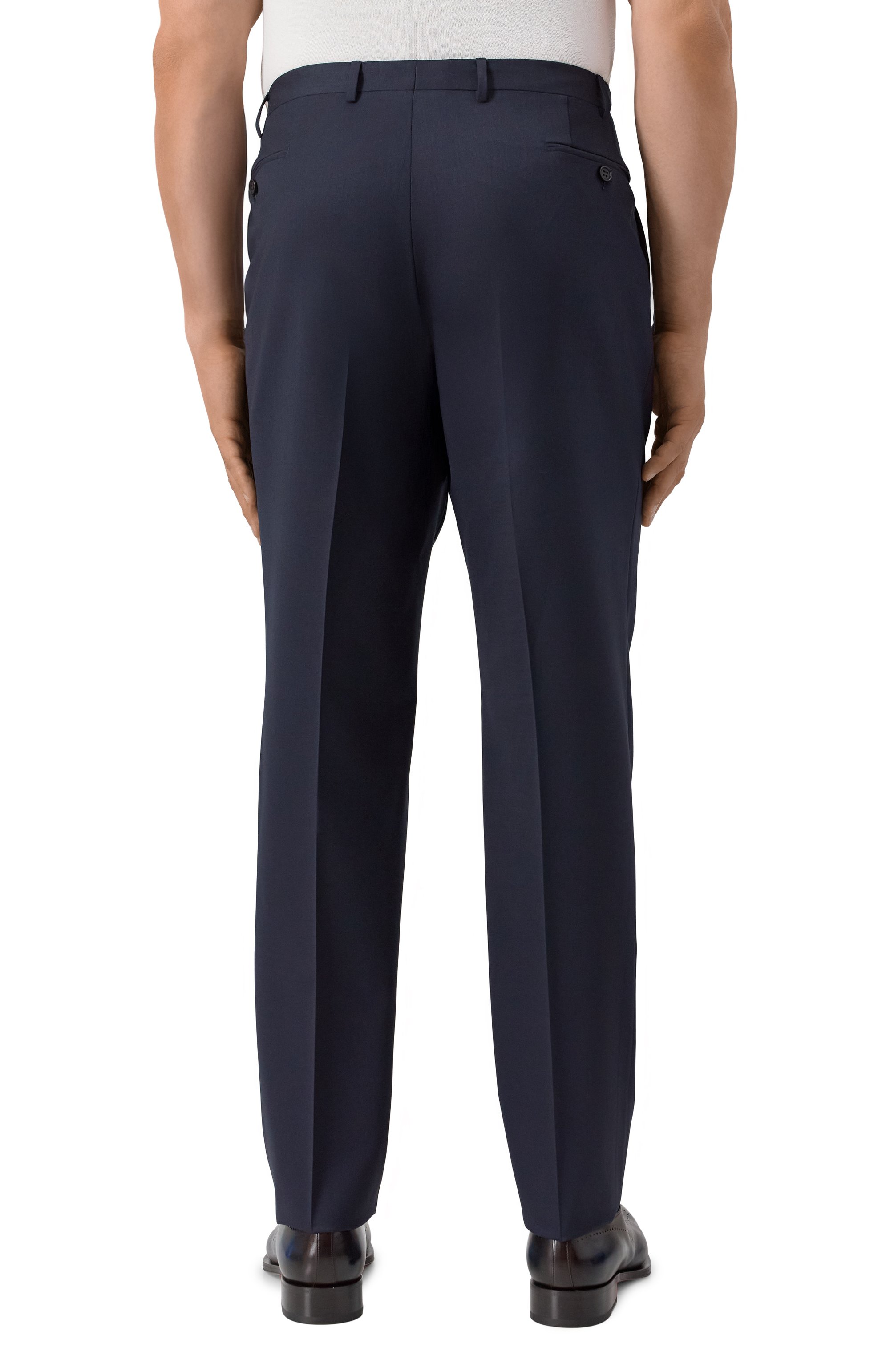 Шерстяные брюки CANALI, арт. 71019/AS04998/60, фото 4