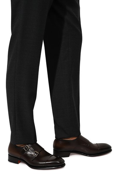 Кожаные монки carter SANTONI, арт. MCCG11652MC1HVSY, фото 3