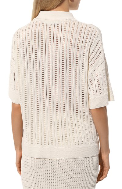 Рубашка из шелка и хлопка FREEAGE, арт. S24.JK077.6010.101, фото 4