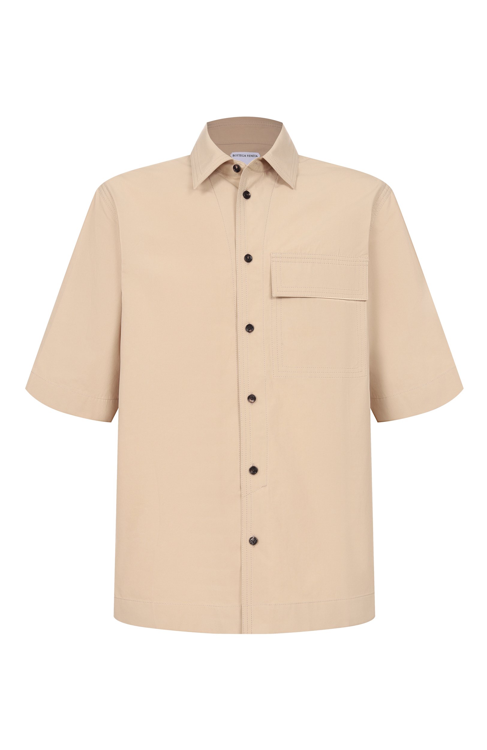 Хлопковая рубашка BOTTEGA VENETA, арт. 874227/V6D20, фото 1
