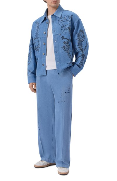 Мужская джинсовая куртка DOMREBEL, арт. M INKED/JEAN JACKET