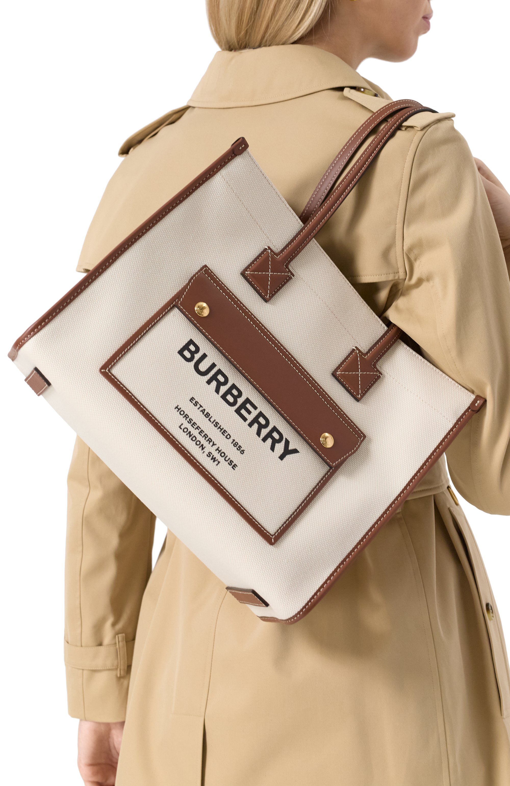 Сумка-тоут freya small BURBERRY, арт. 8044138, фото 7