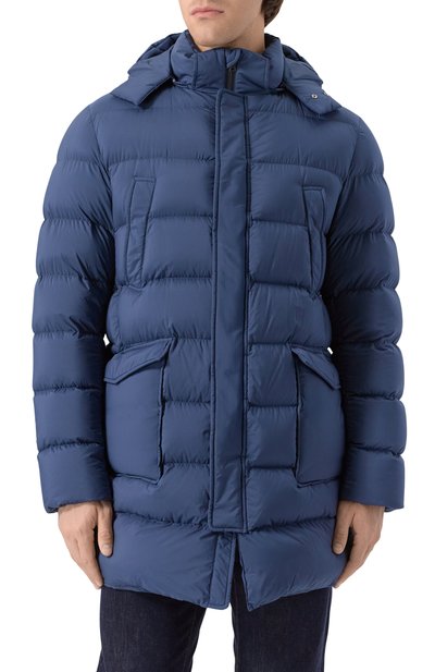 Пуховик HERNO синего цвета по цене 149000 руб., арт. PI003ULE/19288, фото 3 Пуховик HERNO, арт. PI003ULE/19288, фото 3