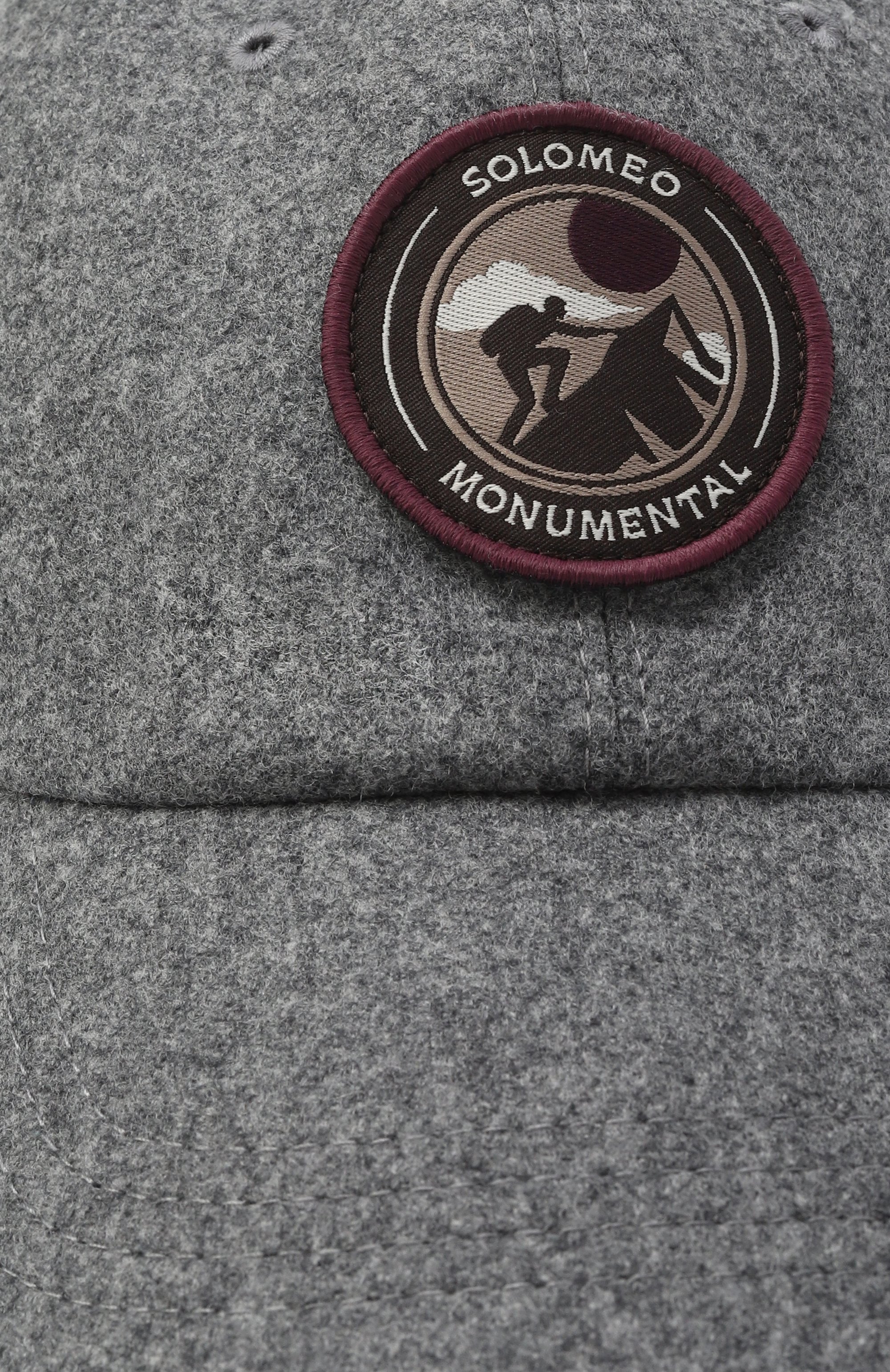 Шерстяная бейсболка BRUNELLO CUCINELLI, арт. B038PW330B, фото 3