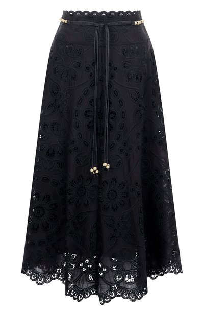 Женская хлопковая юбка ZIMMERMANN, арт. 4248SSS251