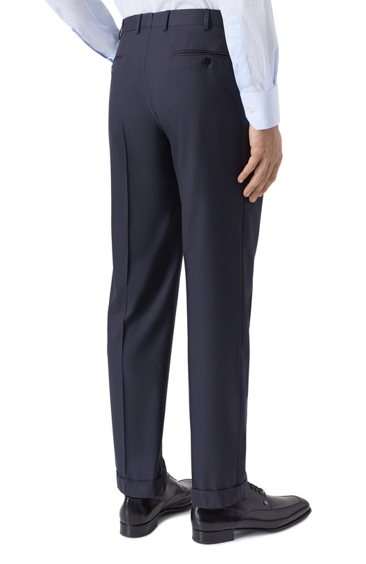 Шерстяной костюм Brioni RA000L/P5AMJ_001 Синий  RA000L/P5AMJ_001 Фото 5