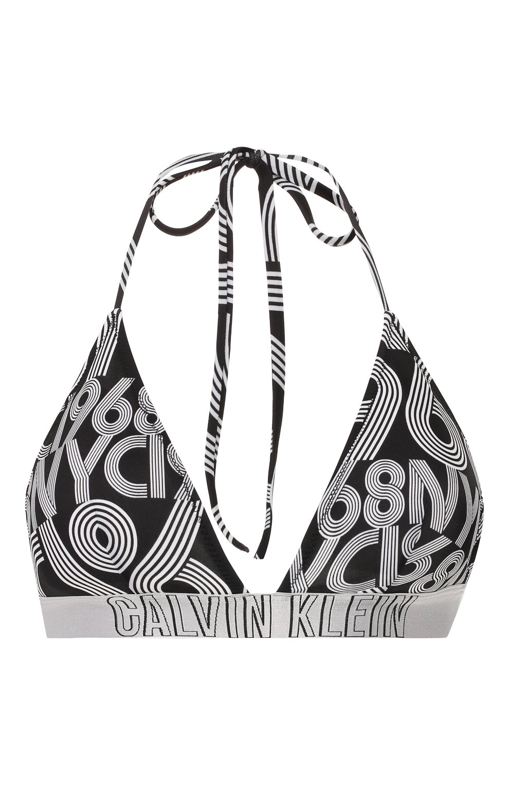 Треугольный бра CALVIN KLEIN черно-белого цвета по цене 6255 руб., арт. KW0KW00813, фото 1 Треугольный бра CALVIN KLEIN, арт. KW0KW00813, фото 1