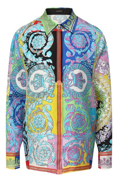 Женская шелковая рубашка VERSACE, арт. A82662/A229975
