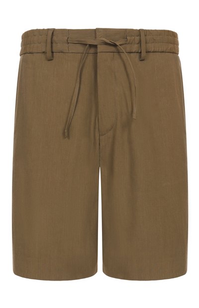 Мужские шорты изо льна и вискозы BOSS, арт. 50540694