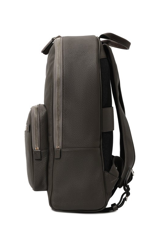 Кожаный рюкзак Santoni UIBBA2364EN-ASP6Z29 Серый  UIBBA2364EN-ASP6Z29 Фото 4