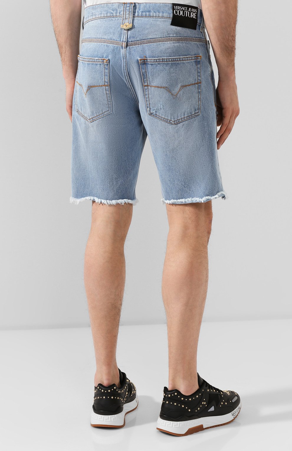 Джинсовые шорты VERSACE JEANS COUTURE, арт. A4GVB17I-VUM507/A0K5Z, фото 4