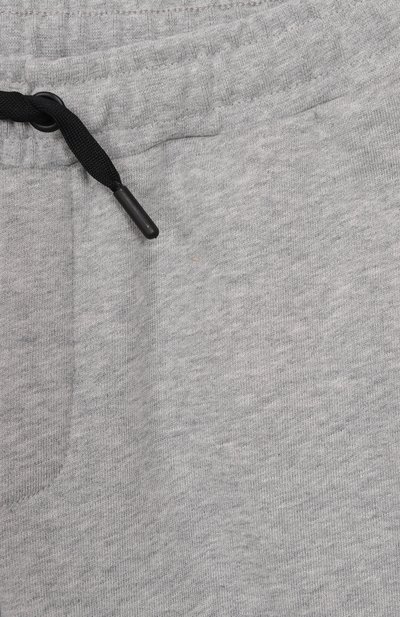 Хлопковые джоггеры ASPESI серого цвета по цене 16100 руб., арт. S25068PLM0123/14A-16A, фото 3 Хлопковые джоггеры ASPESI, арт. S25068PLM0123/14A-16A, фото 3