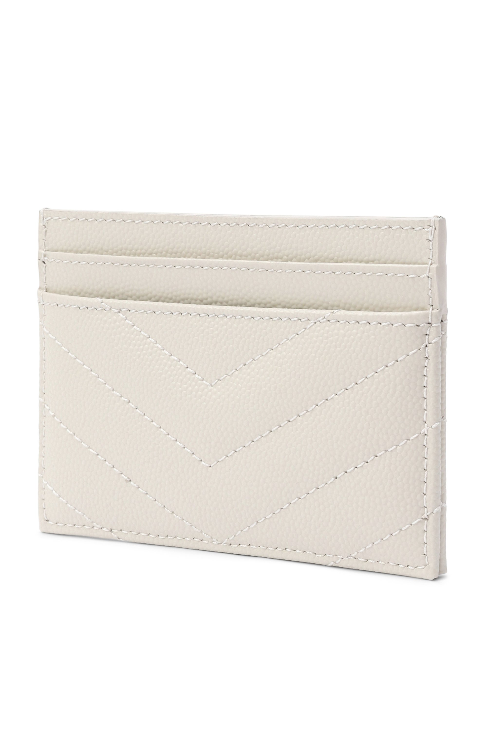 Кожаный футляр для кредитных карт monogram SAINT LAURENT, арт. 423291/B0W01, фото 2