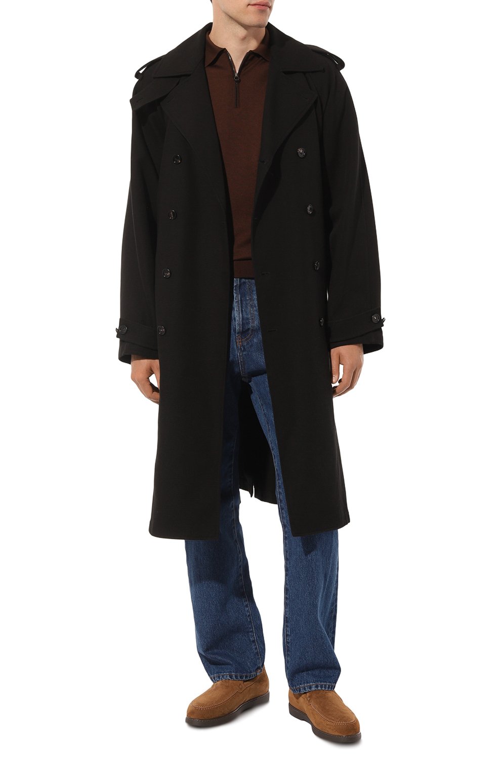 Замшевые лоферы DOUCAL'S, арт. DU3123ED0-UF0090, фото 2