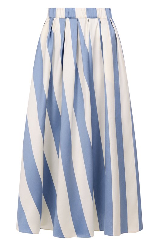 Юбка из хлопка и шелка Weekend Max Mara VIDIM Разноцветный VIDIM