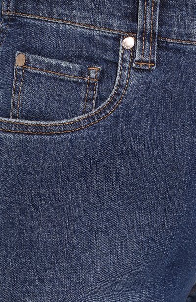 Джинсы с отворотами BRUNELLO CUCINELLI, арт. MH107P5466, фото 5