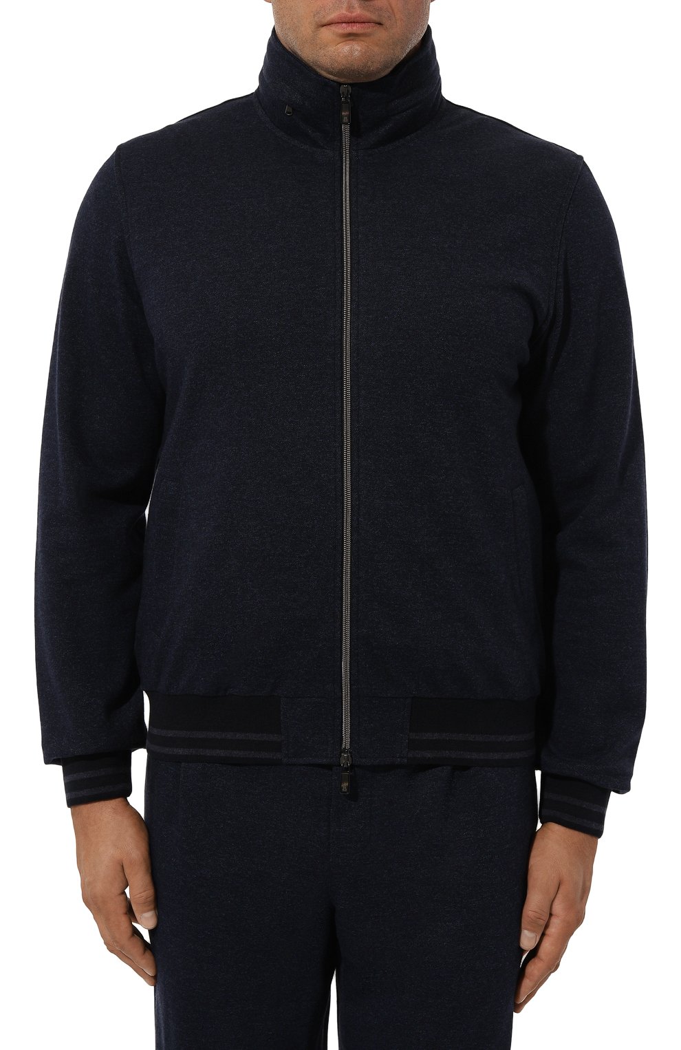 Толстовка из шерсти и хлопка CAPOBIANCO, арт. 17M406.PL00./58, фото 3