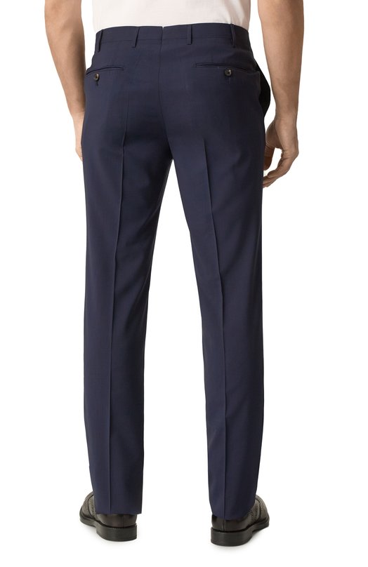 Шерстяной костюм Corneliani 25X007-2518425_SET Синий  25X007-2518425_SET Фото 7