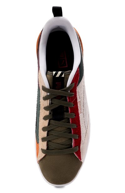 Кожаные кеды suede bloc wtformstripe PUMA разноцветного цвета по цене 12550 руб., арт. 38118402, фото 5 Кожаные кеды suede bloc wtformstripe PUMA, арт. 38118402, фото 5