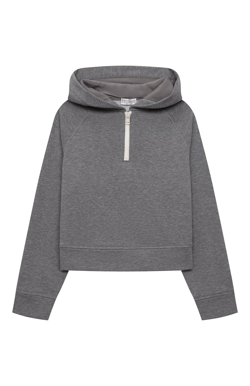 Хлопковое худи BRUNELLO CUCINELLI, арт. BM810E243A, фото 1