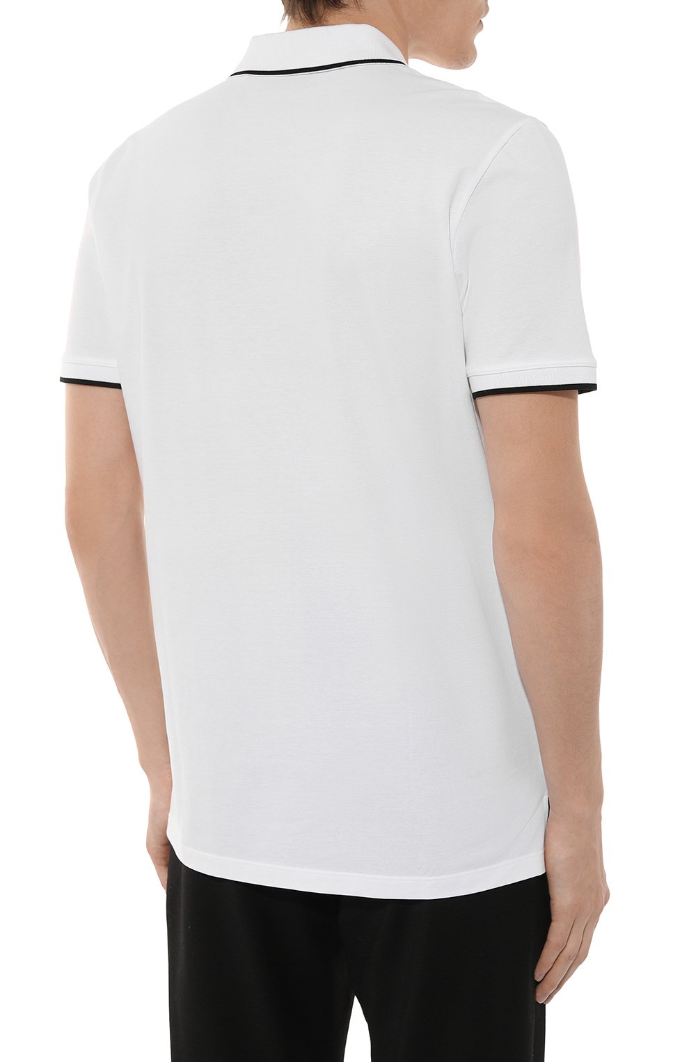 Хлопковое поло HUGO, арт. 50467344, фото 4