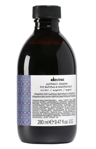 Женский шампунь для натуральных и окрашенных волос alchemic, серебро (280ml) DAVINES, арт. 67228